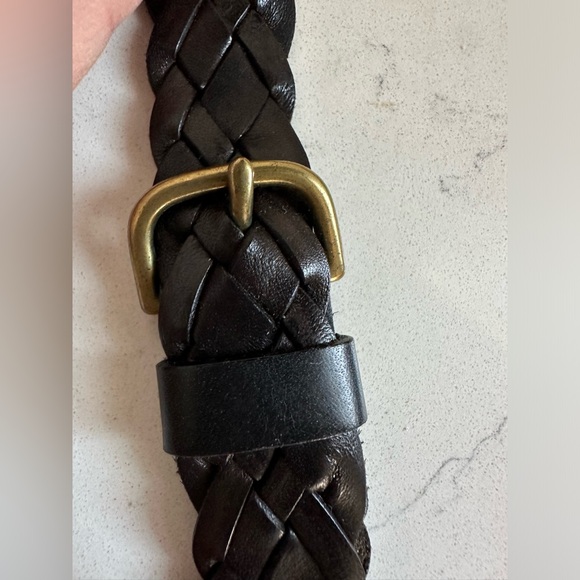 NWT and box Coach leather braided suspenders. - Picture 8 of 9